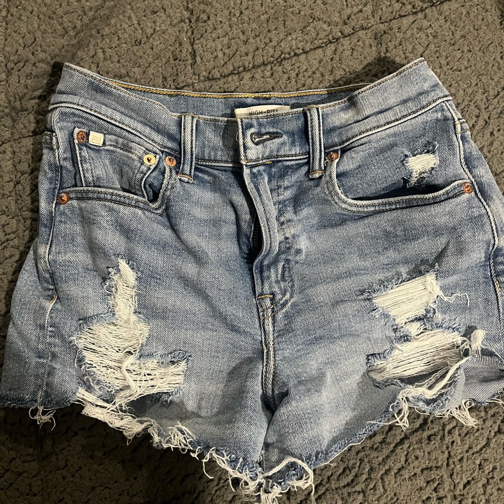 American Eagle Distressed Denim Shorts